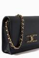 thumbnail of Chain Logo Crossbody Bag in Faux Leather   #4
