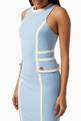 thumbnail of Sleeveless Midi Dress in Bi-elastic Fabric       #4
