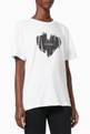 thumbnail of Heart Print T-shirt in Cotton Jersey      #0