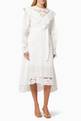 thumbnail of Rover Embroidered Maxi Dress in Linen-blend   #0