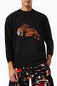 thumbnail of The Jungle Embroidered T-shirt in Cotton Jersey    #4