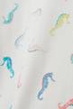 thumbnail of Seahorse Pattern Short Pyjamas Set in Cotton #3