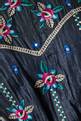 thumbnail of Caroline Embroidered Midi Dress in Silk  #3
