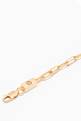 thumbnail of Cable Chain Link Bracelet in 18kt Gold-plated Sterling Silver     #2