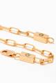 thumbnail of Cable Chain Link Bracelet in 18kt Gold-plated Sterling Silver     #3