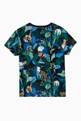 thumbnail of Logo Patch Jungle Print T-shirt in Cotton Jersey    #2
