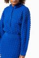 thumbnail of Light Popcorn Hooded Sweater in Sustainable Viscose   #4