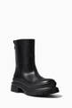 thumbnail of Valentino Garavani Roman Stud Ankle Boots in Calfskin Leather  #2