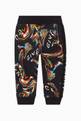 thumbnail of Graphic Print Track Pants in French Terry #2
