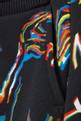 thumbnail of Graphic Print Track Pants in French Terry #3