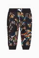thumbnail of Graphic Print Track Pants in French Terry #0