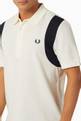 thumbnail of Contrast Rib Polo Shirt in Cotton Piqué    #4