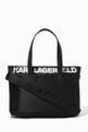 thumbnail of حقيبة نايلون لمستلزمات الأطفال بشعار Karl Lagerfeld #0
