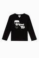 thumbnail of Karl and Choupette T-shirt in Jersey #0