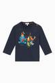 thumbnail of Campfire Print Long Sleeve T-shirt in Cotton Jersey #0