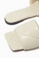 thumbnail of Lido Flat Sandals in Quilted Embossed Nappa                    #5