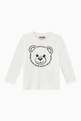 thumbnail of Teddy Print with Logo T-shirt in Cotton #0
