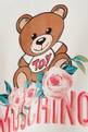thumbnail of Teddy Bear with Floral Print Dress in Cotton #2