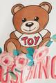thumbnail of Teddy Bear with Flower Print T-shirt  in Cotton    #3