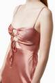 thumbnail of Eloise Midi Dress in Viscose Satin #4