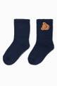 thumbnail of Bear Mid Length Socks in Cotton Blend     #3