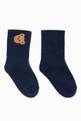 thumbnail of Bear Mid Length Socks in Cotton Blend     #0