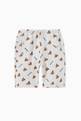 thumbnail of All Over Bear Shorts in Cotton Terry  #0