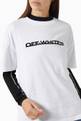 thumbnail of Underlined Logo T-shirt in Cotton Jersey    #4