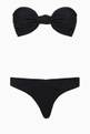 thumbnail of Hunter Bikini Top in Textured Lycra #1