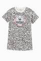 thumbnail of Embroidered Tiger Logo T-shirt Dress in Jersey Knit     #0
