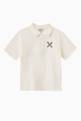 thumbnail of Diagonal Stripe Logo Polo T-shirt in Cotton  #0