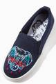 thumbnail of Elephant Logo Slip-on Sneakers in Canvas  #3