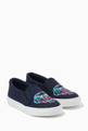 thumbnail of Elephant Logo Slip-on Sneakers in Canvas  #0