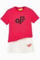 thumbnail of Rounded Logo T-shirt in Cotton Jersey            #1