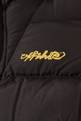thumbnail of Script Logo Arrows Puffer Jacket in Technical Fabric     #3