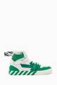 thumbnail of High Vulcanized Floating Arrow Sneakers in Mixed Leather         #0