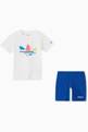 thumbnail of Adicolor Shorts and T-shirt Set in Jersey #1