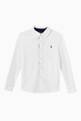 thumbnail of Slim-fit Oxford Shirt in Cotton Interlock  #0