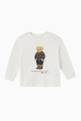 thumbnail of Holiday Polo Bear Long Sleeve T-shirt in Cotton Jersey   #0
