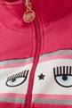 thumbnail of x Monnalisa Logomania Track Jacket in Stretch Cotton #3