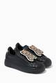 thumbnail of Large Bear Embellishment Sneakers in Leather  #0