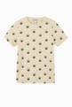 thumbnail of All-over Print T-shirt in Cotton Linen Blend   #0
