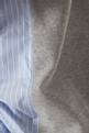 thumbnail of Yarn-dyed Stripe Shirt/Hoodie in Cotton Poplin & Pile        #3