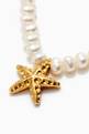 thumbnail of Starfish Pearl Necklace in 18kt Yellow Gold        #3