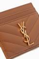 thumbnail of Monogram Card Case in Grain de Poudre Embossed Leather               #3
