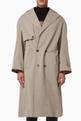 thumbnail of Oversized Trench in Stretch Cotton Gabardine     #0