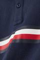 thumbnail of Flag Stripe Polo Shirt in Cotton Pique   #2