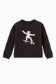 thumbnail of Zipper Skate Sweatshirt in Cotton   #0