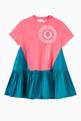 thumbnail of T-shirt Tired Dress with Teddy Patch in Cotton Jersey & Tafta     #0
