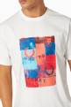 thumbnail of Abstract Print Logo T-shirt in Cotton Jersey    #4